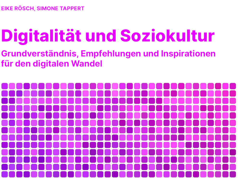 Buchcover Digitalität und Soziokultur